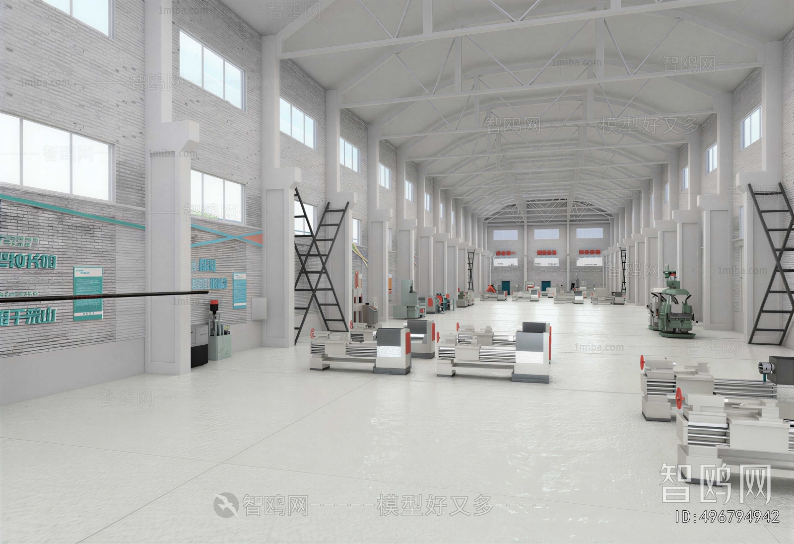 Modern Factory Floor/warehouse