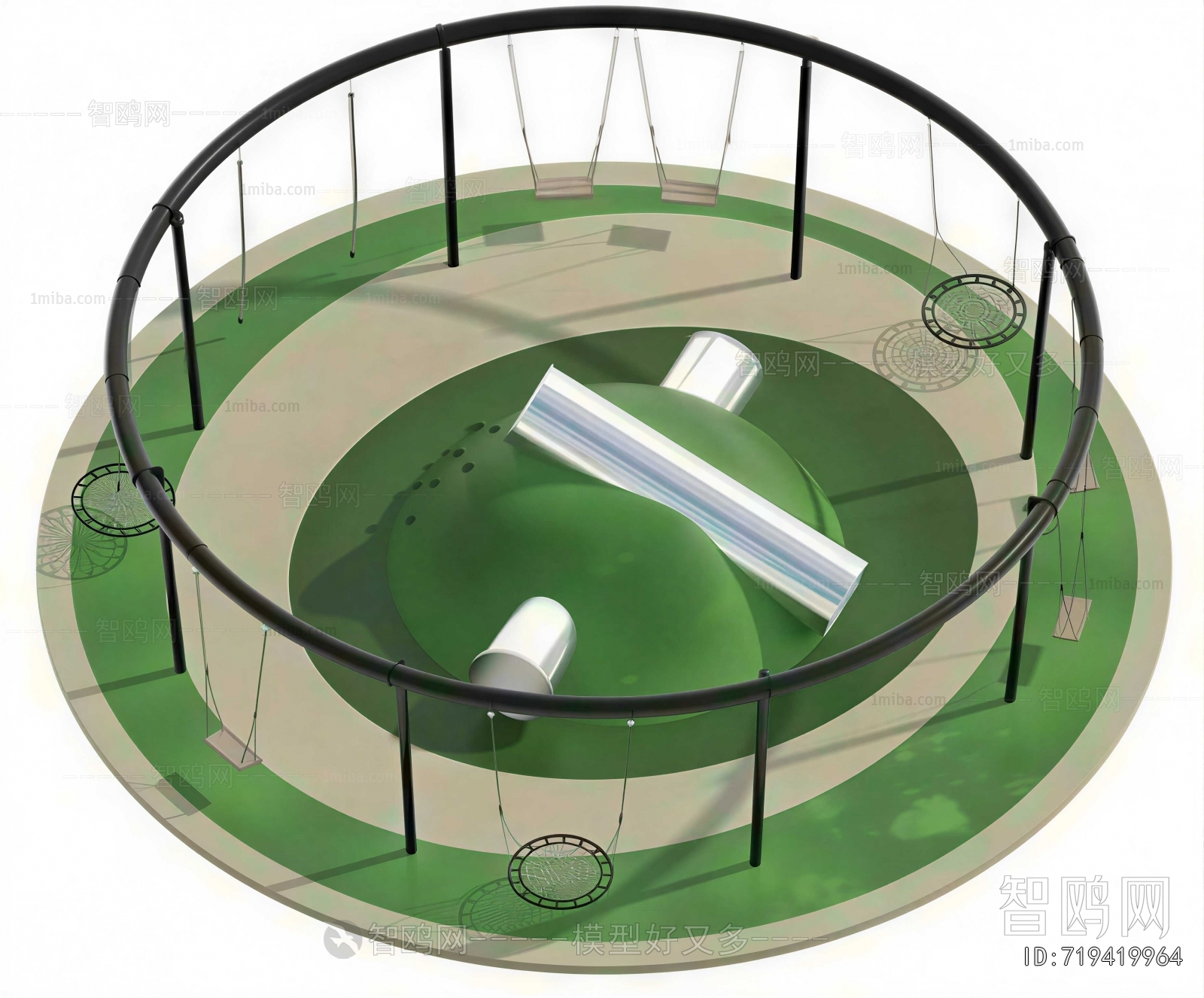 Modern Children's Amusement Park
