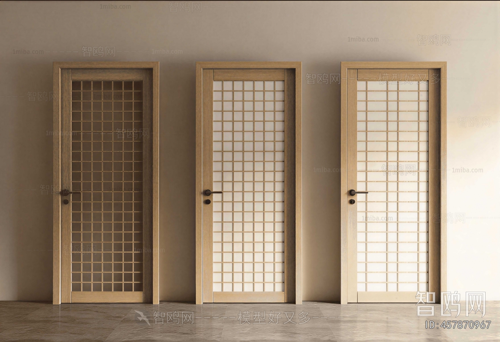 Japanese Style Single Door