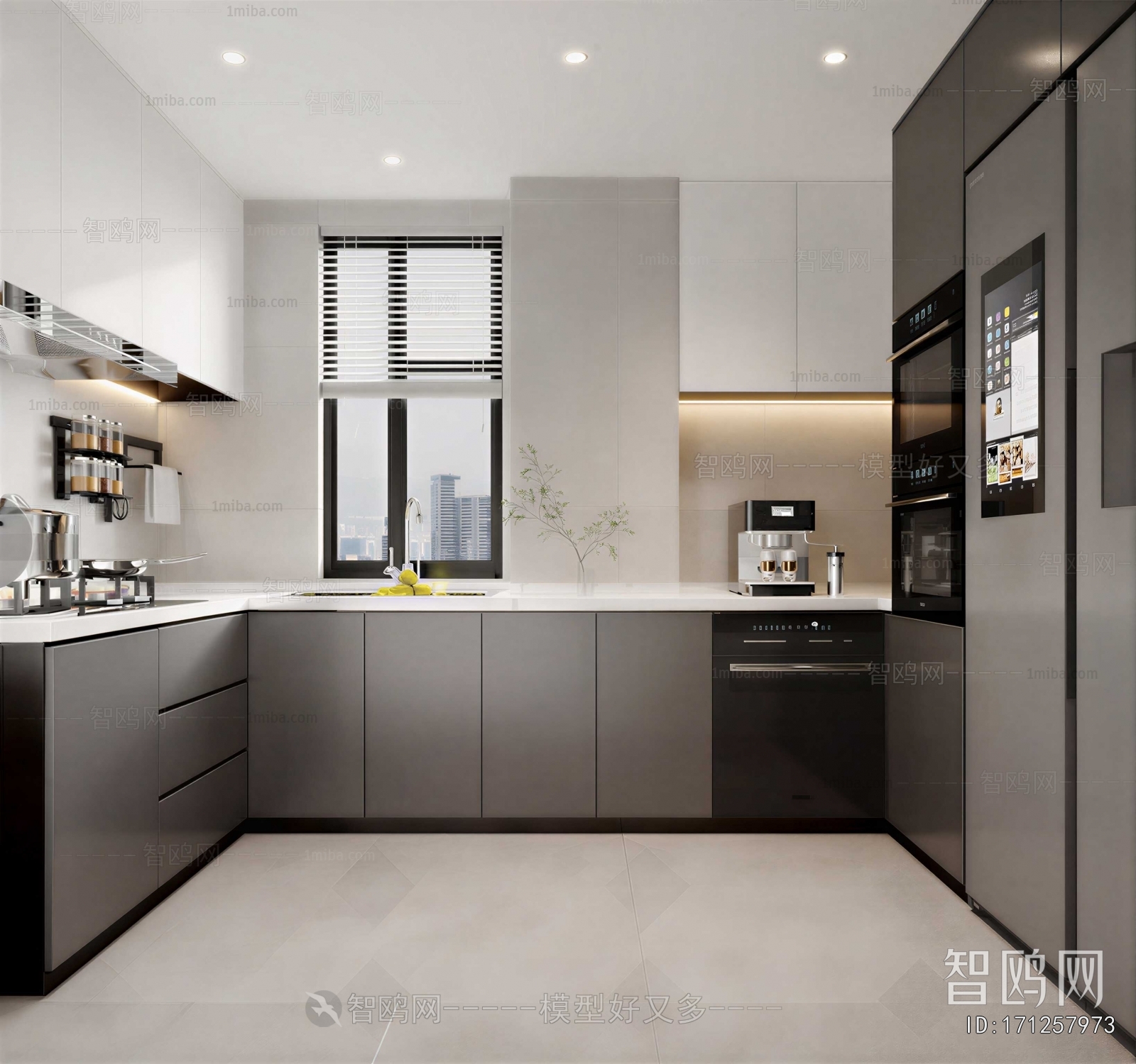 Modern The Kitchen