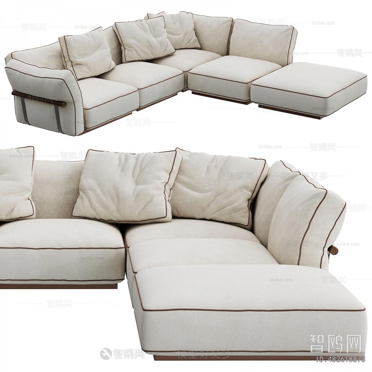 Modern Multi Person Sofa