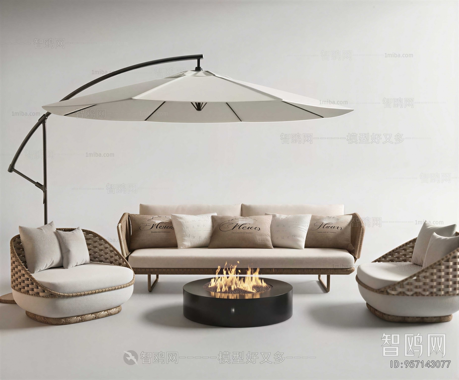 Modern Outdoor Sofa