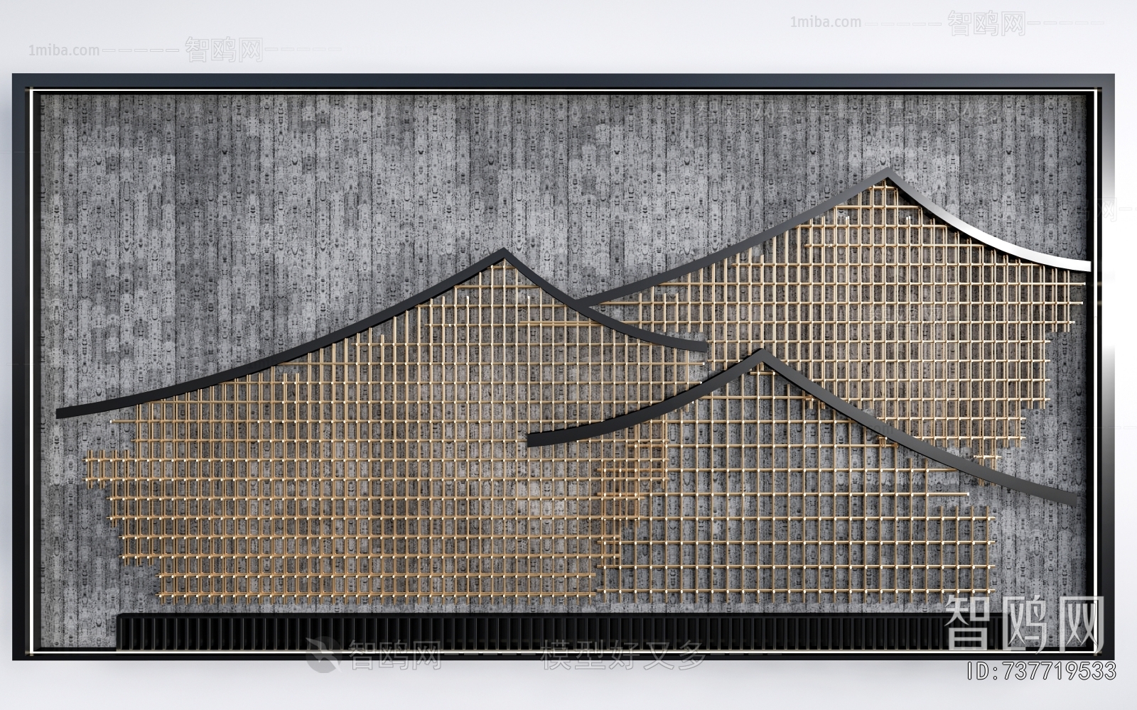 New Chinese Style Chinese Style Landscape Wall