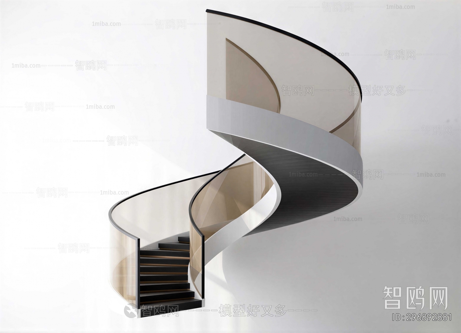 Modern Rotating Staircase