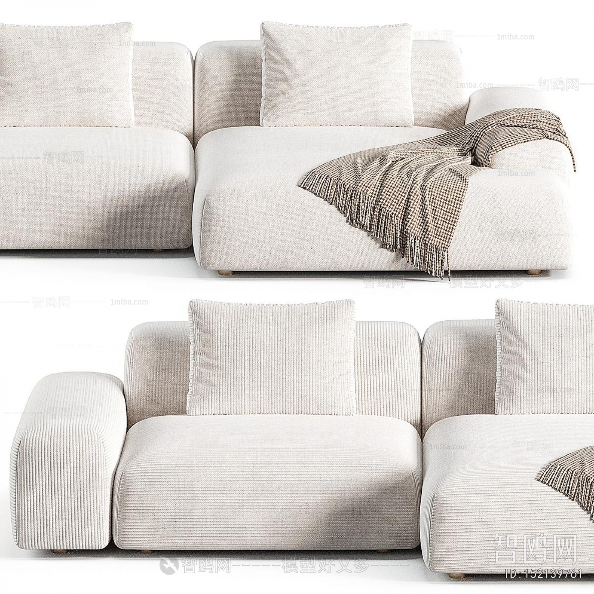 Modern Three-seat Sofa