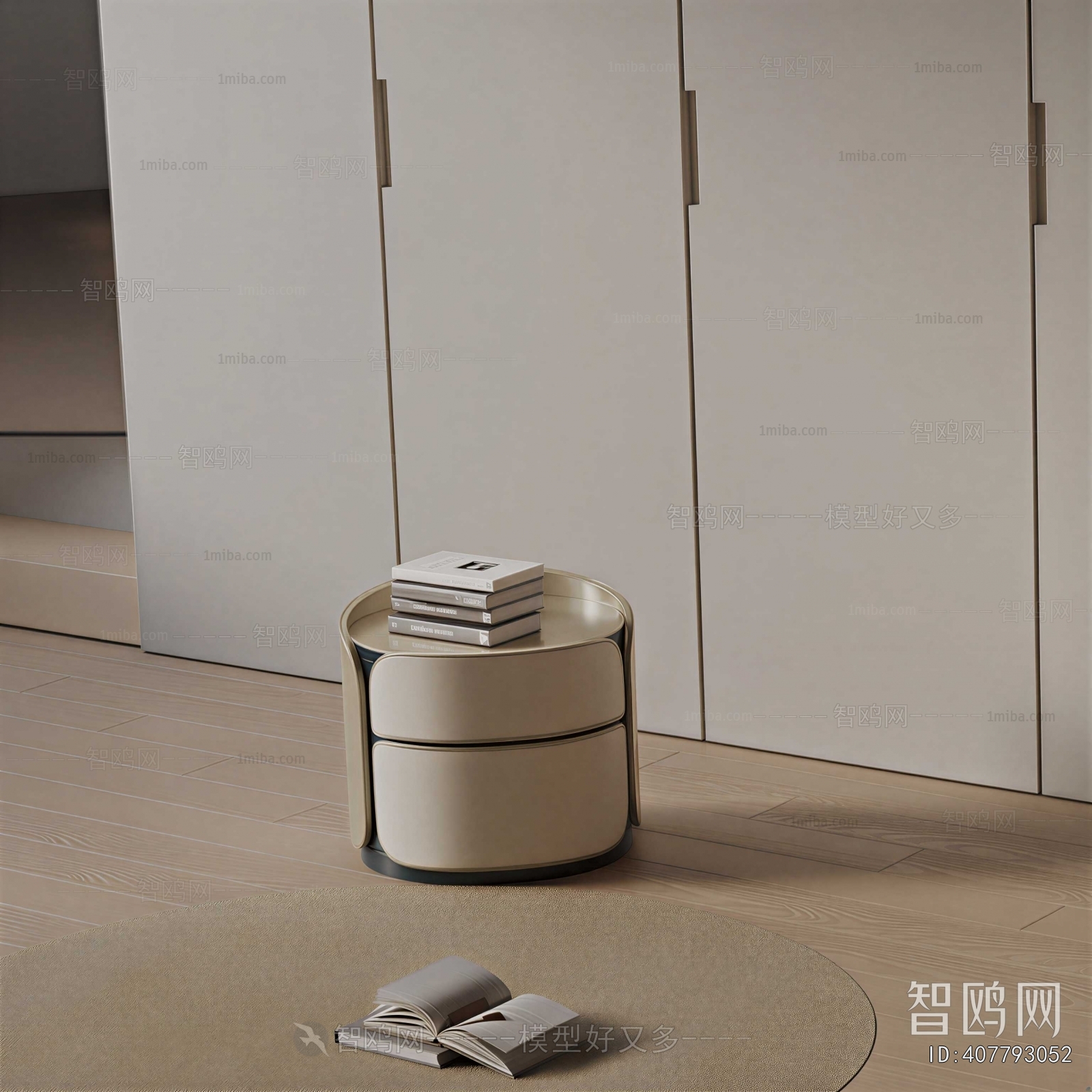 Modern Bedside Cupboard