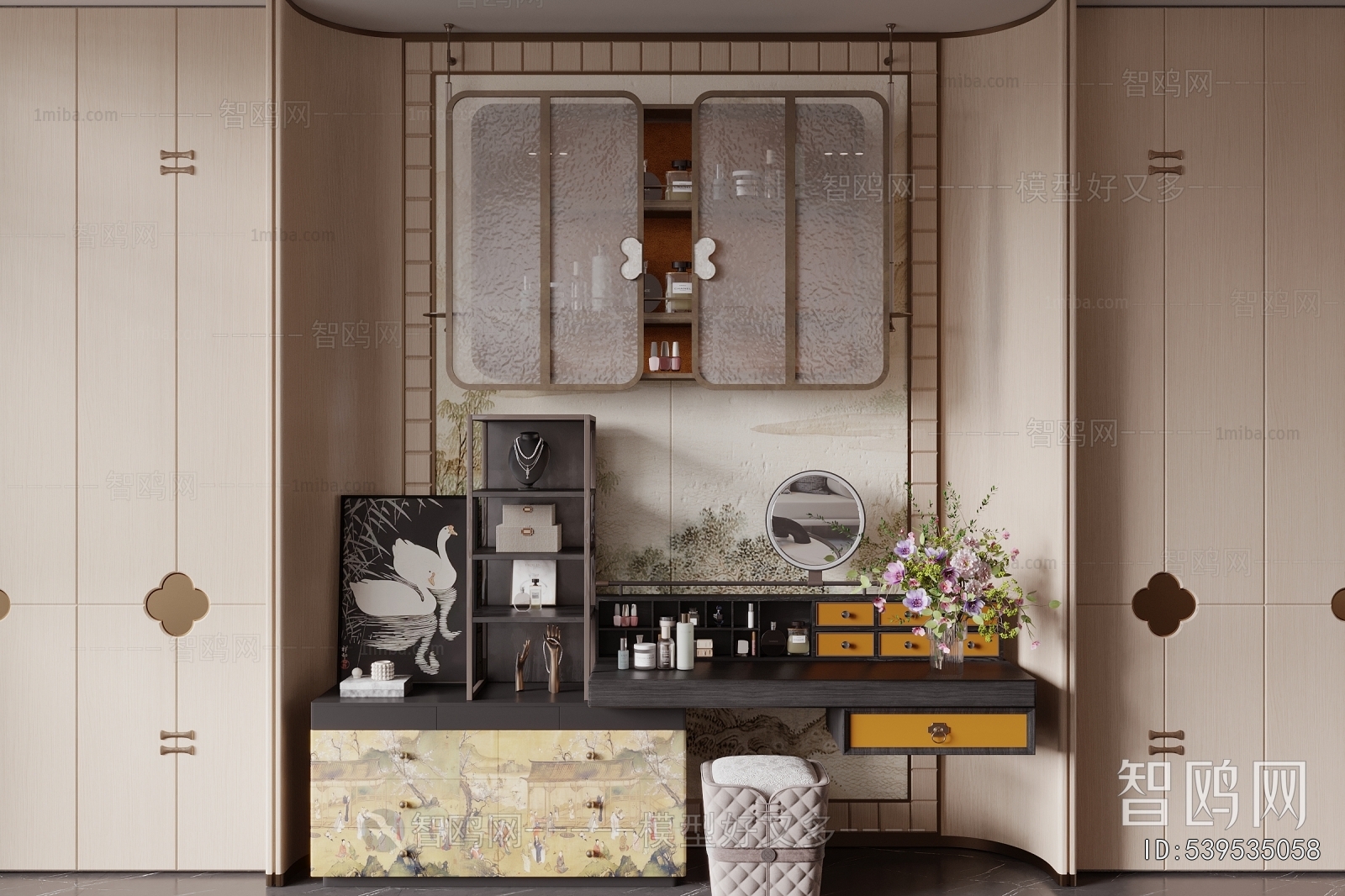 New Chinese Style Dresser