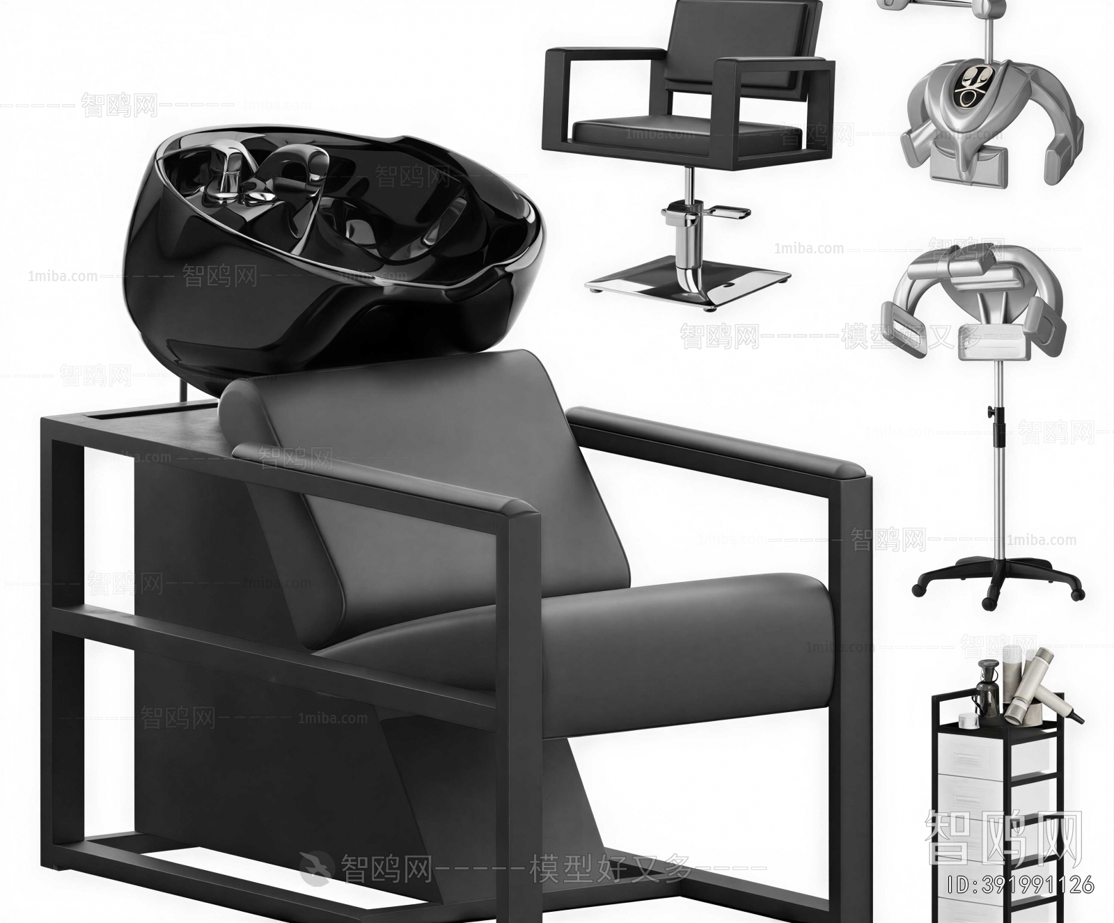 Modern Barber Chair