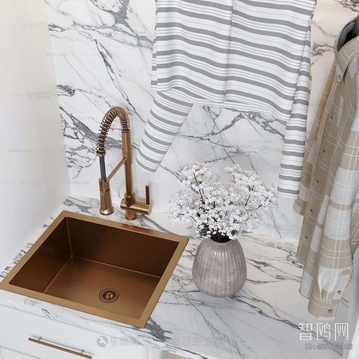 Modern Laundry Cabinet