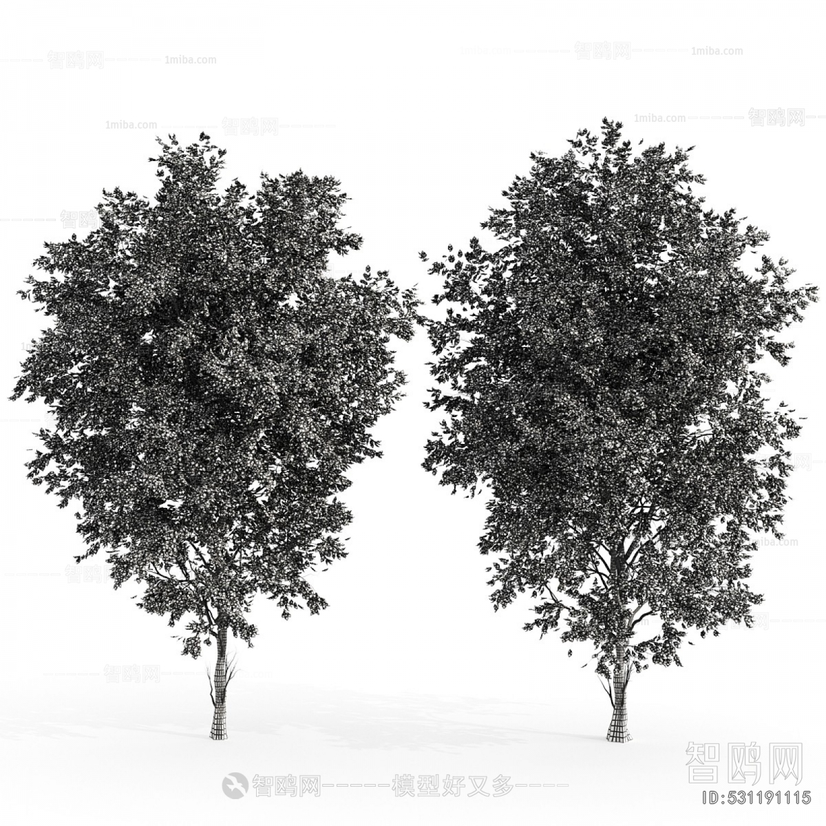 Modern Shrubbery