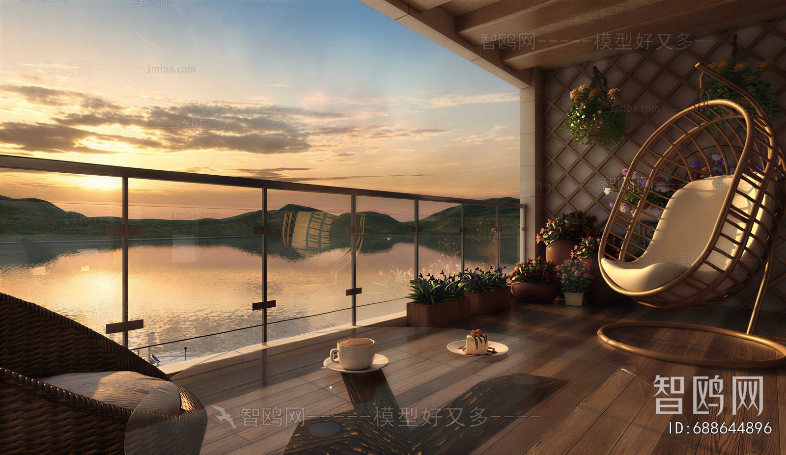 Modern Leisure Balcony