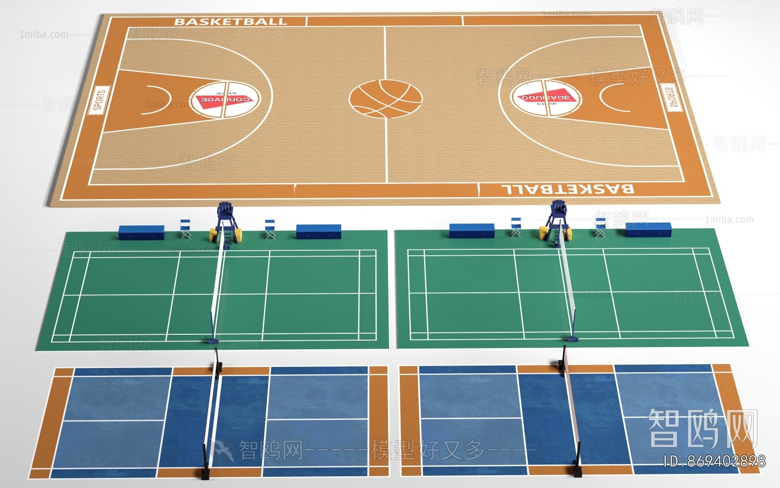 Modern Outdoor Sports Stadium
