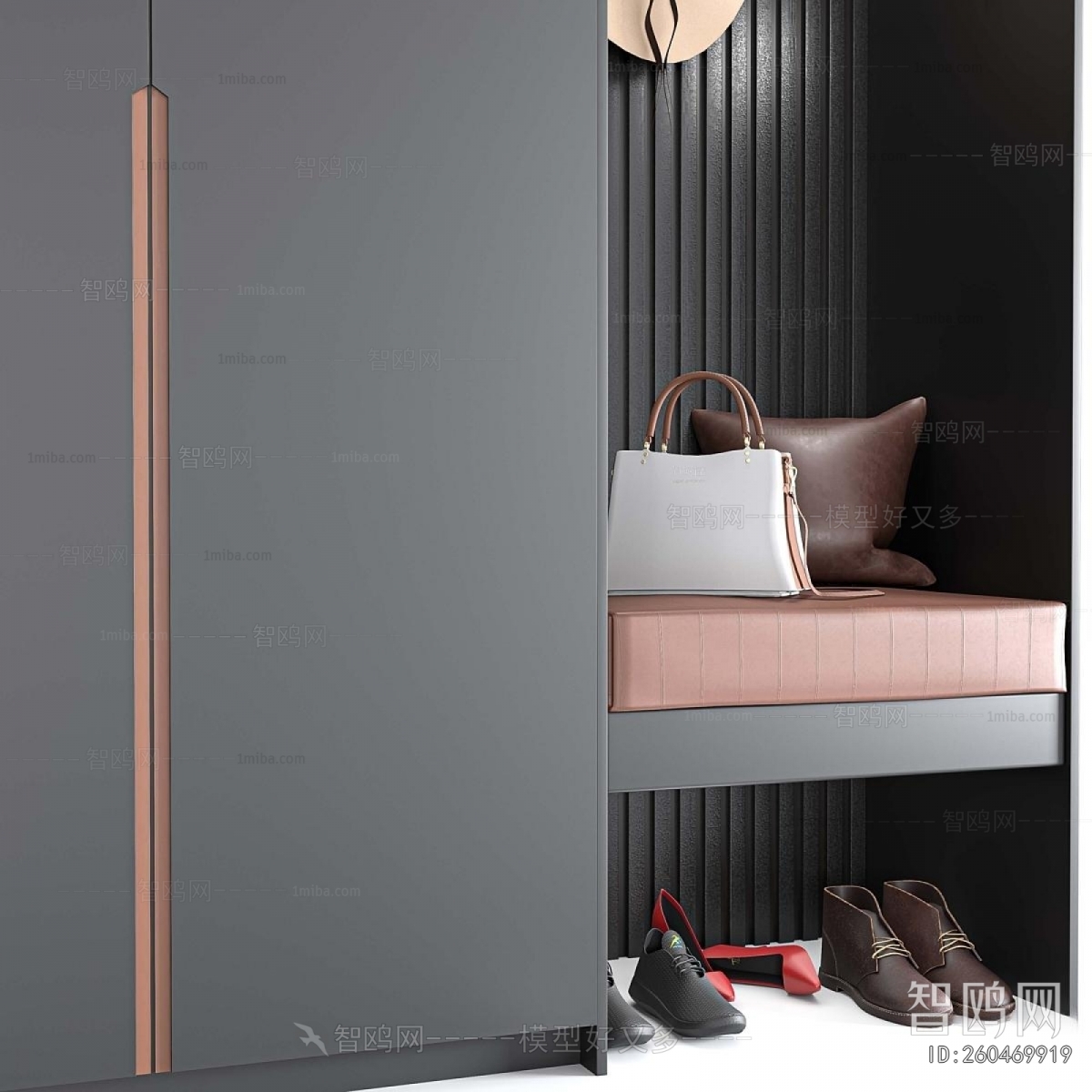 Modern Shoe Cabinet