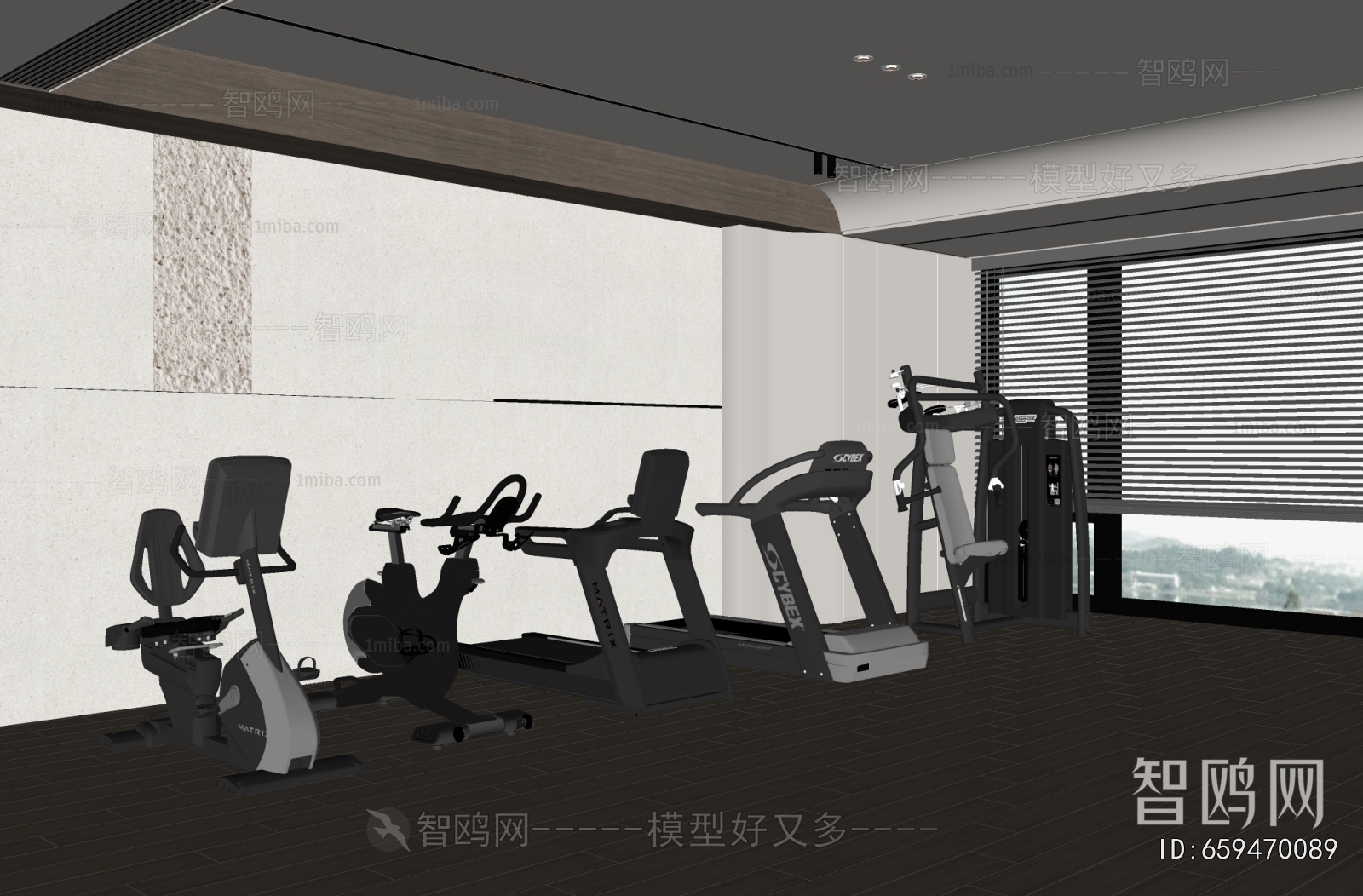 Modern Fitness Equipment