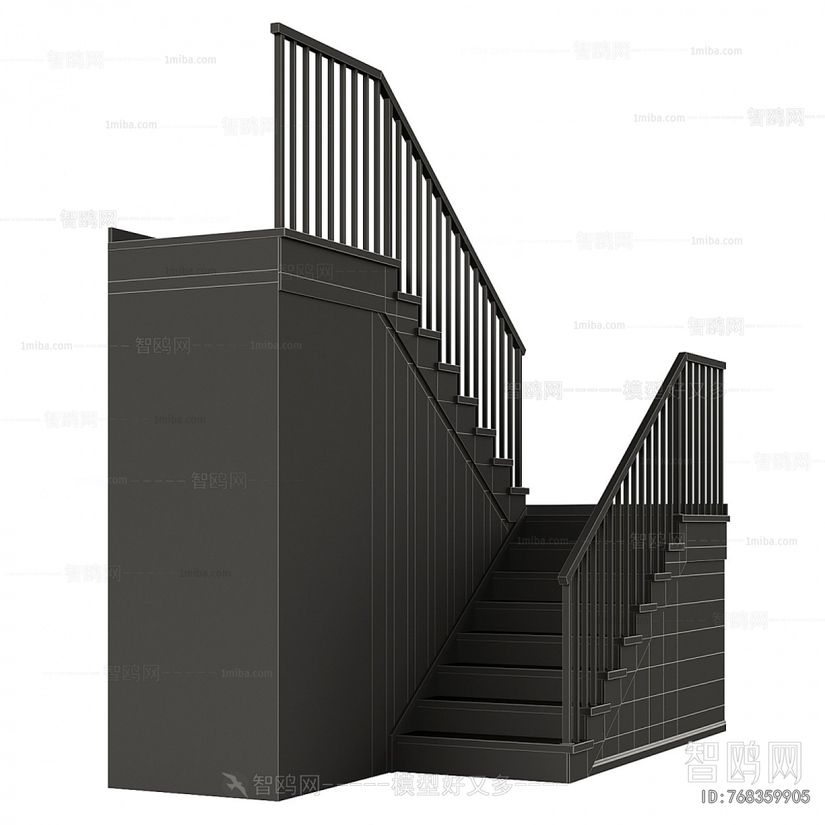 Modern Stair Balustrade/elevator