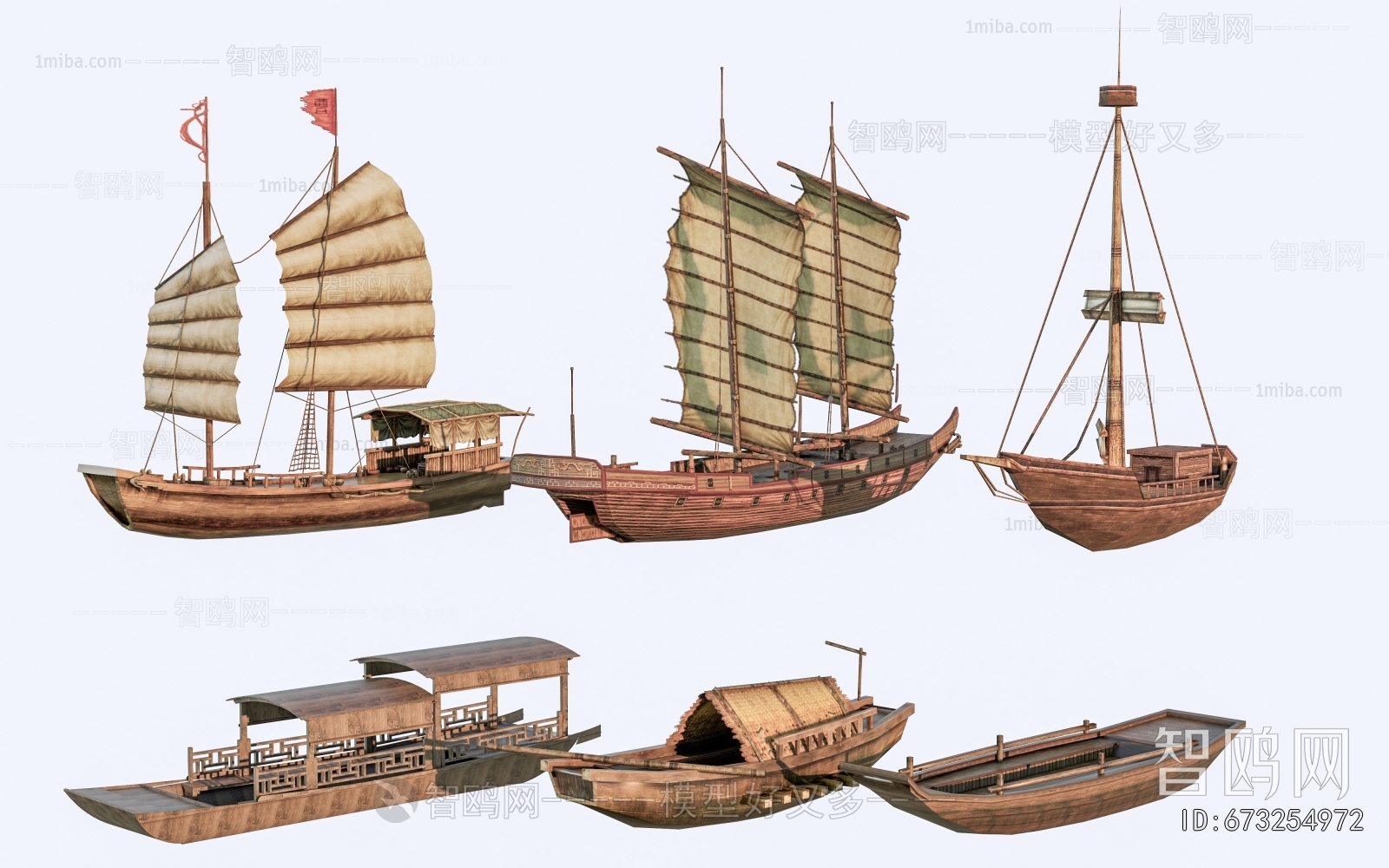 New Chinese Style Chinese Style Ship