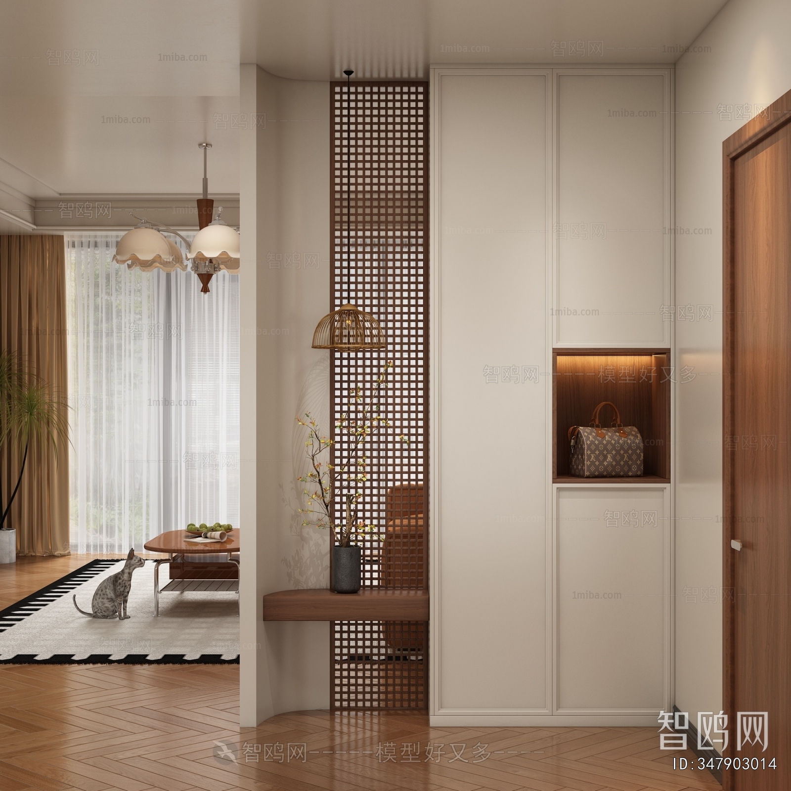 Modern Hallway