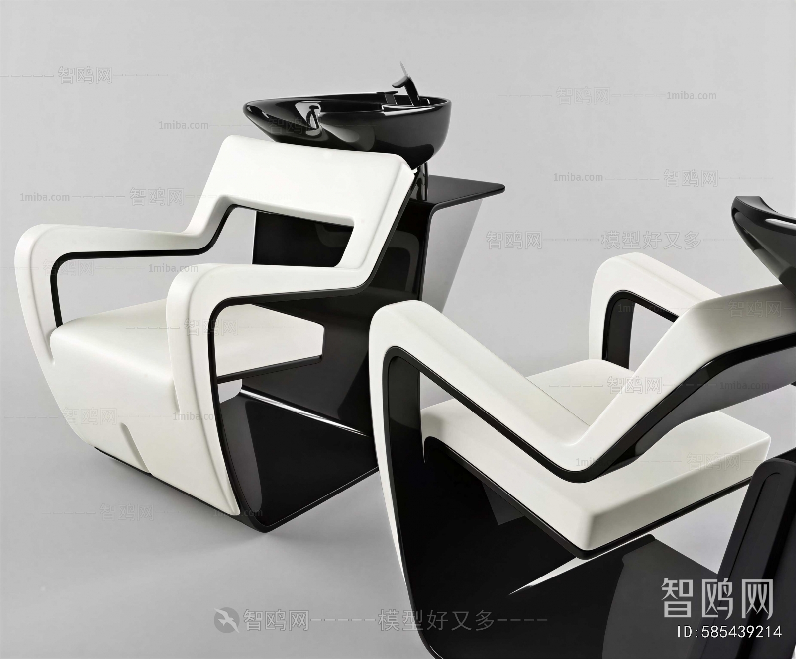 Modern Barber Chair