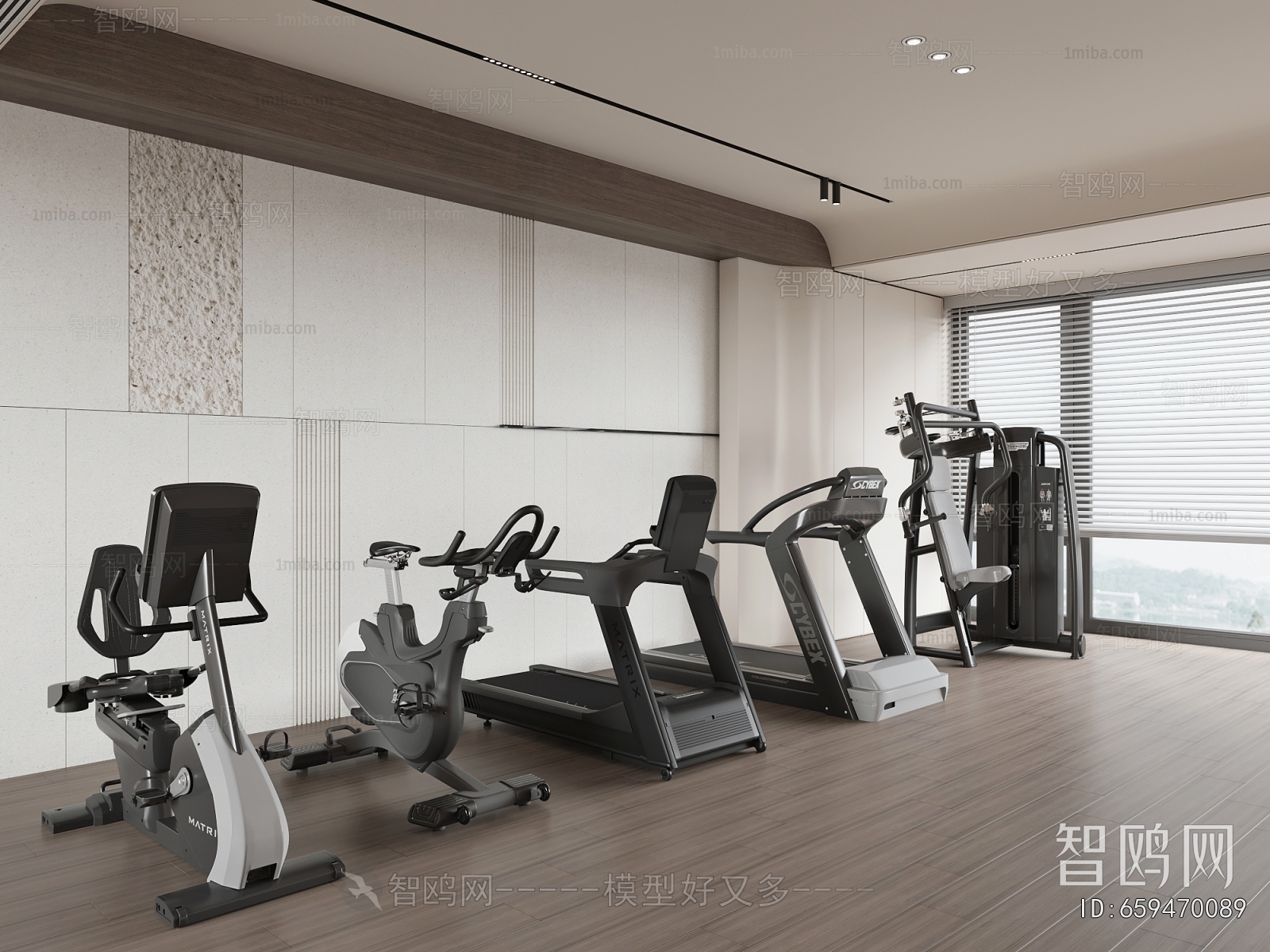 Modern Fitness Equipment