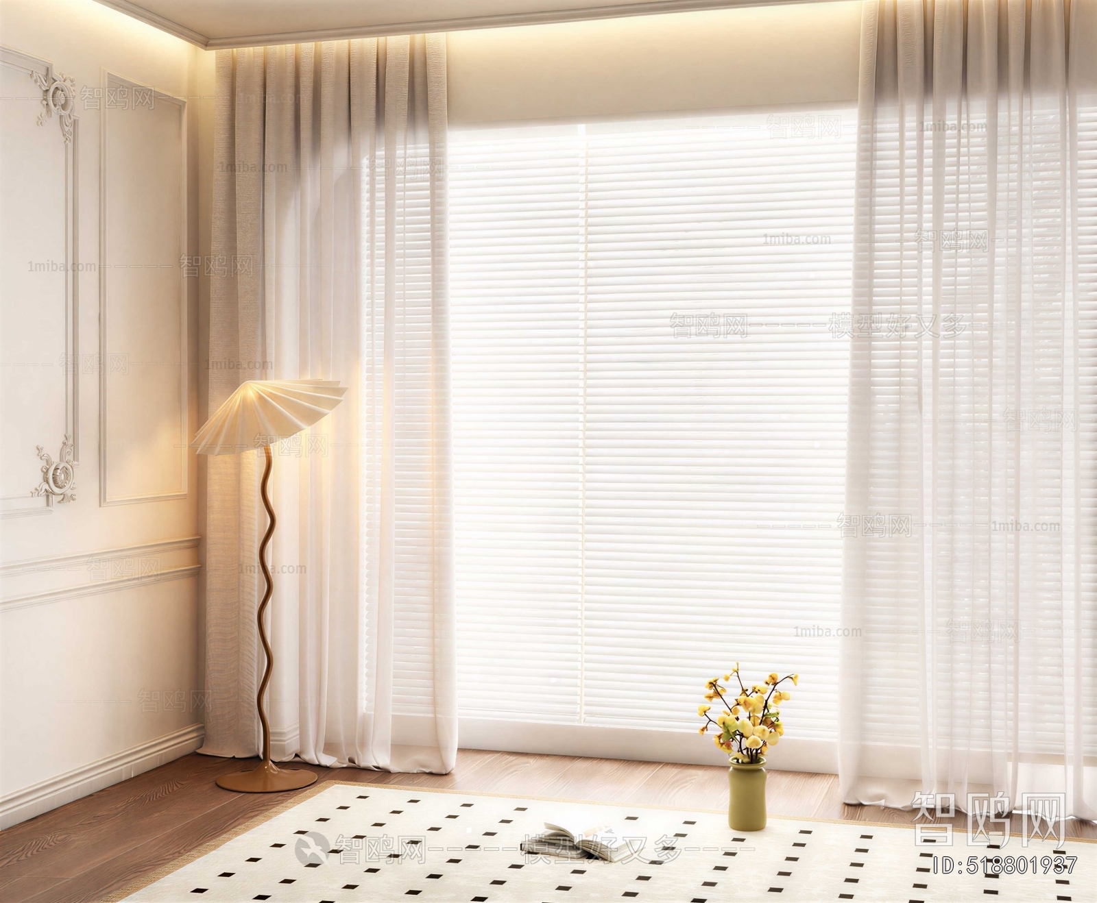 French Style The Curtain