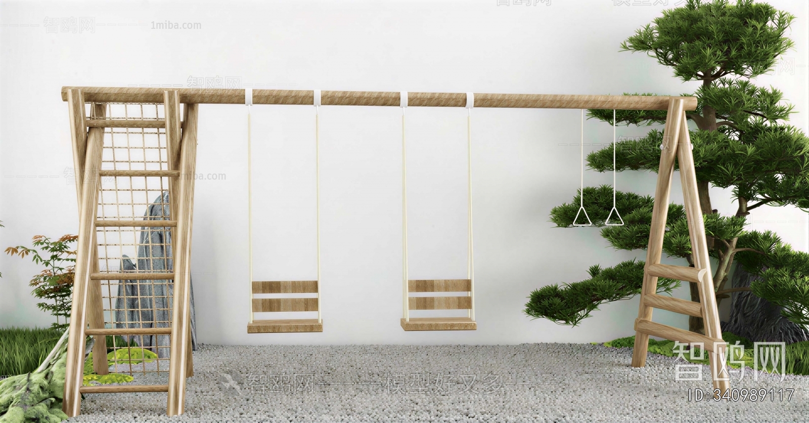 New Chinese Style Hanging Chair