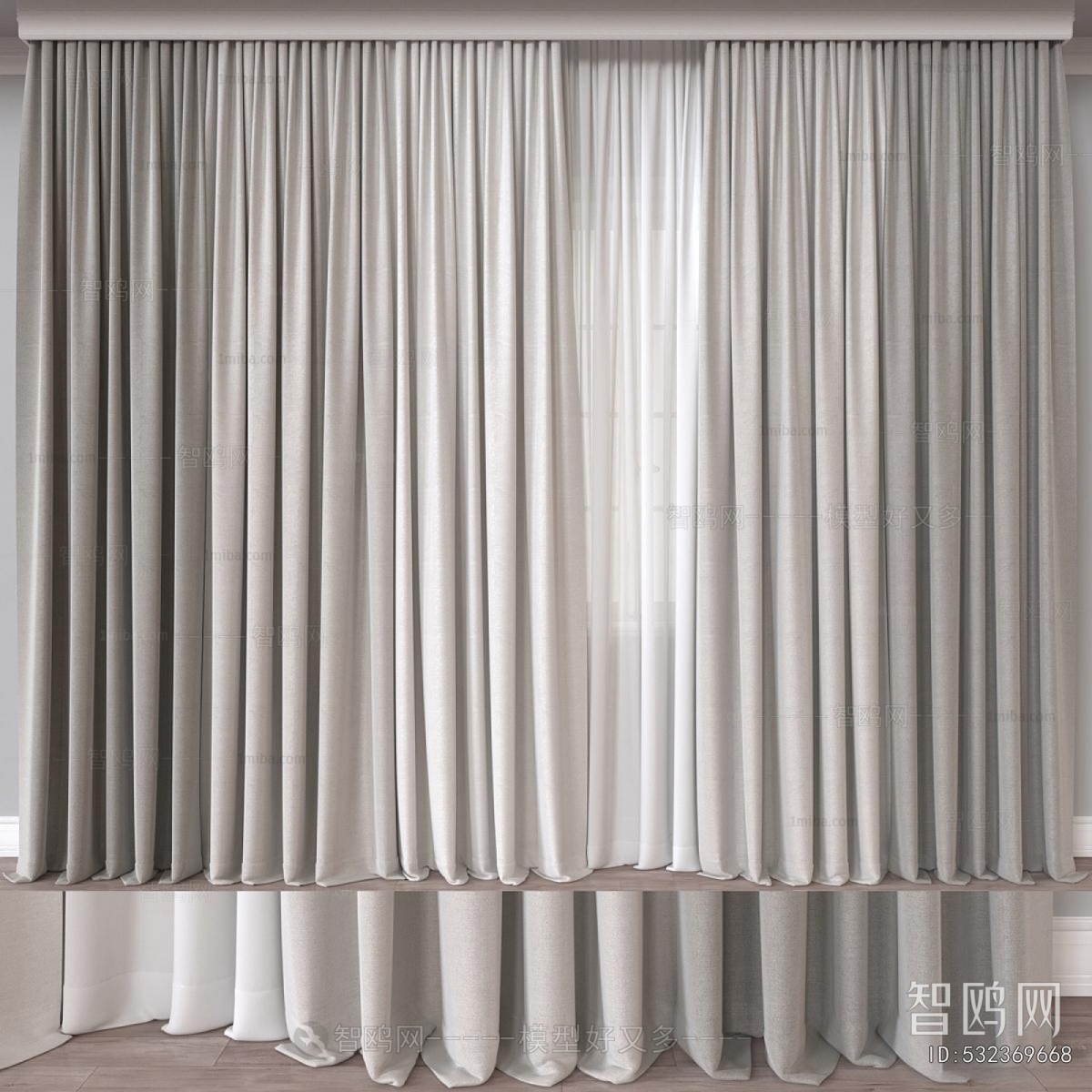 Modern The Curtain