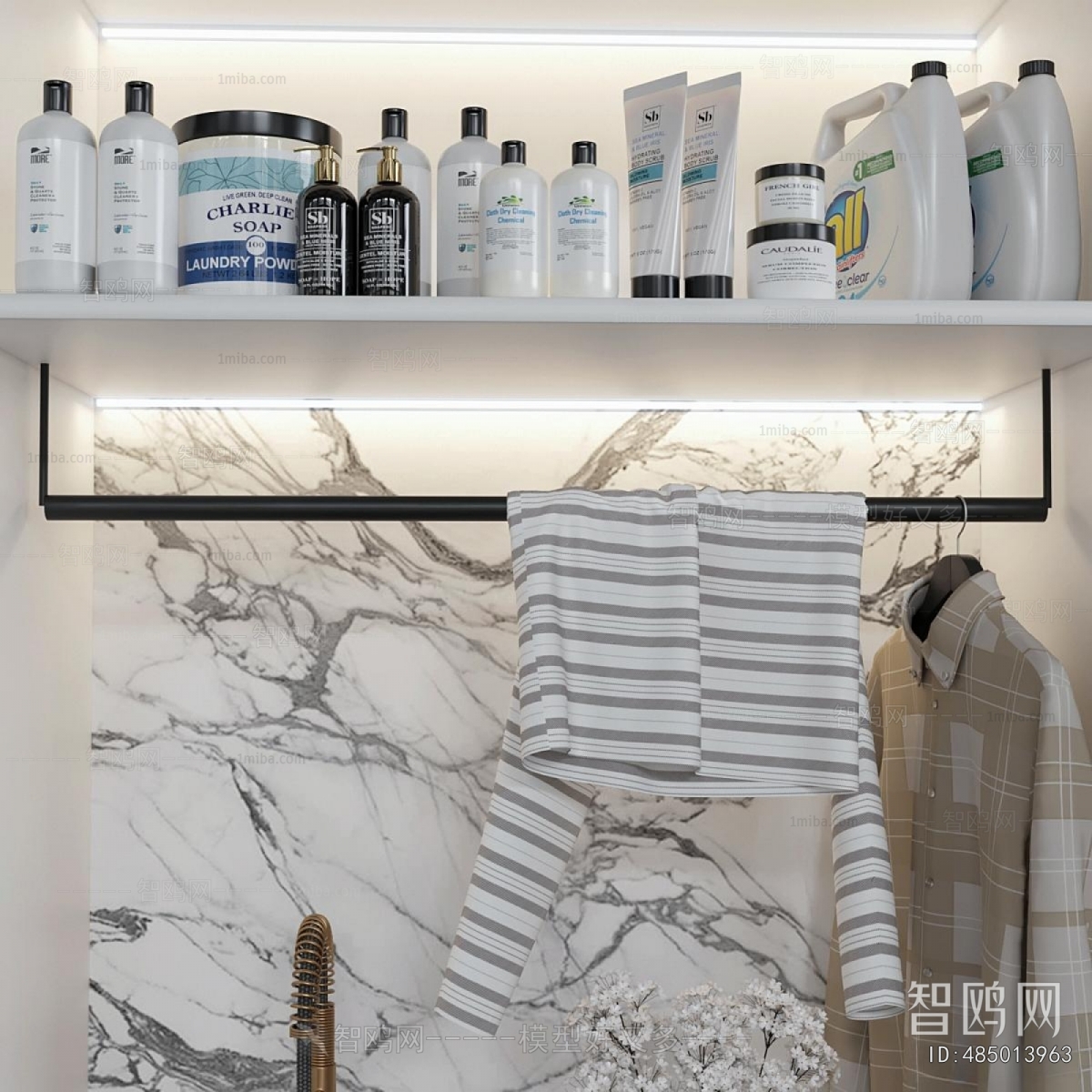 Modern Laundry Cabinet