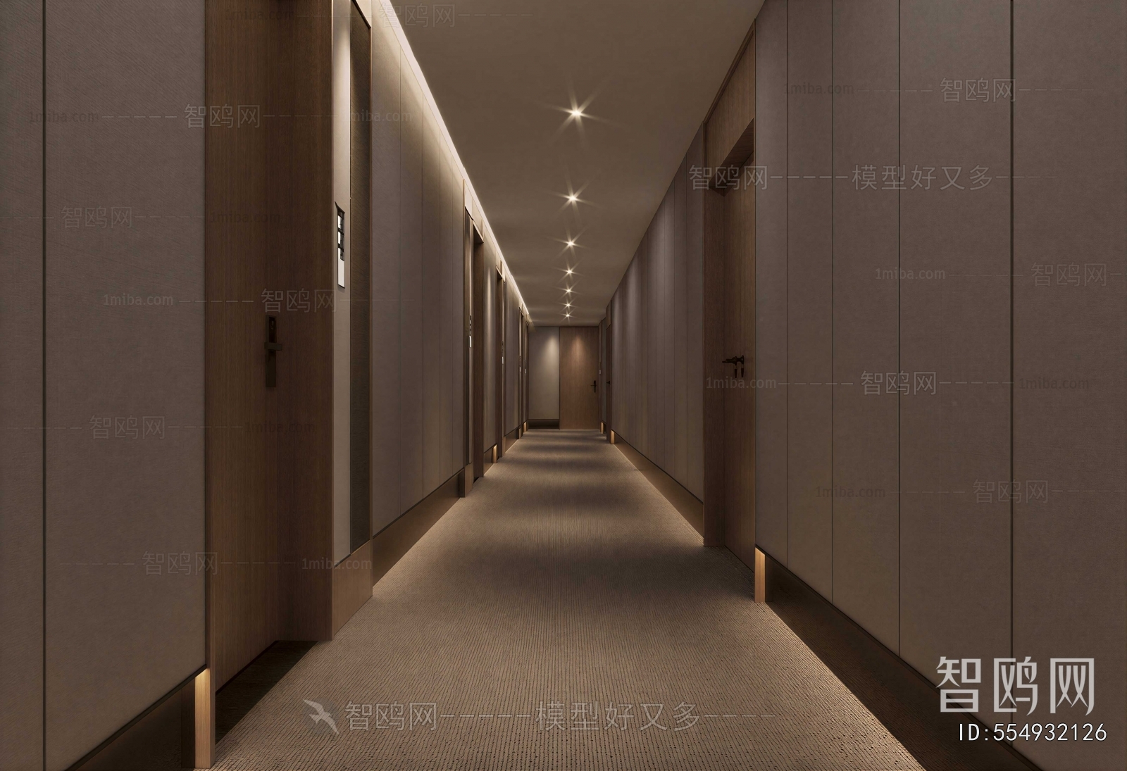 Modern Office Aisle