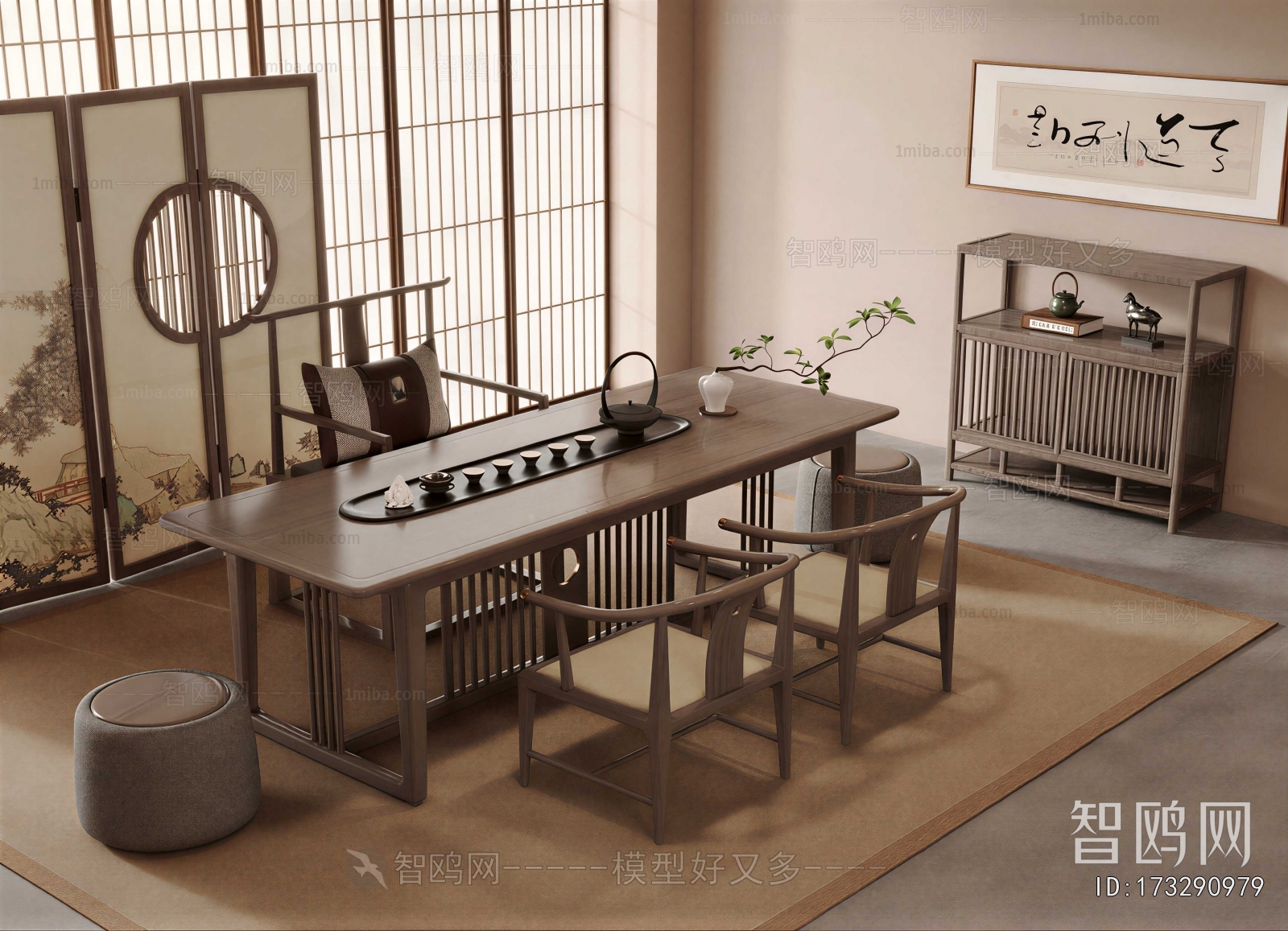 New Chinese Style Tea Tables And Chairs