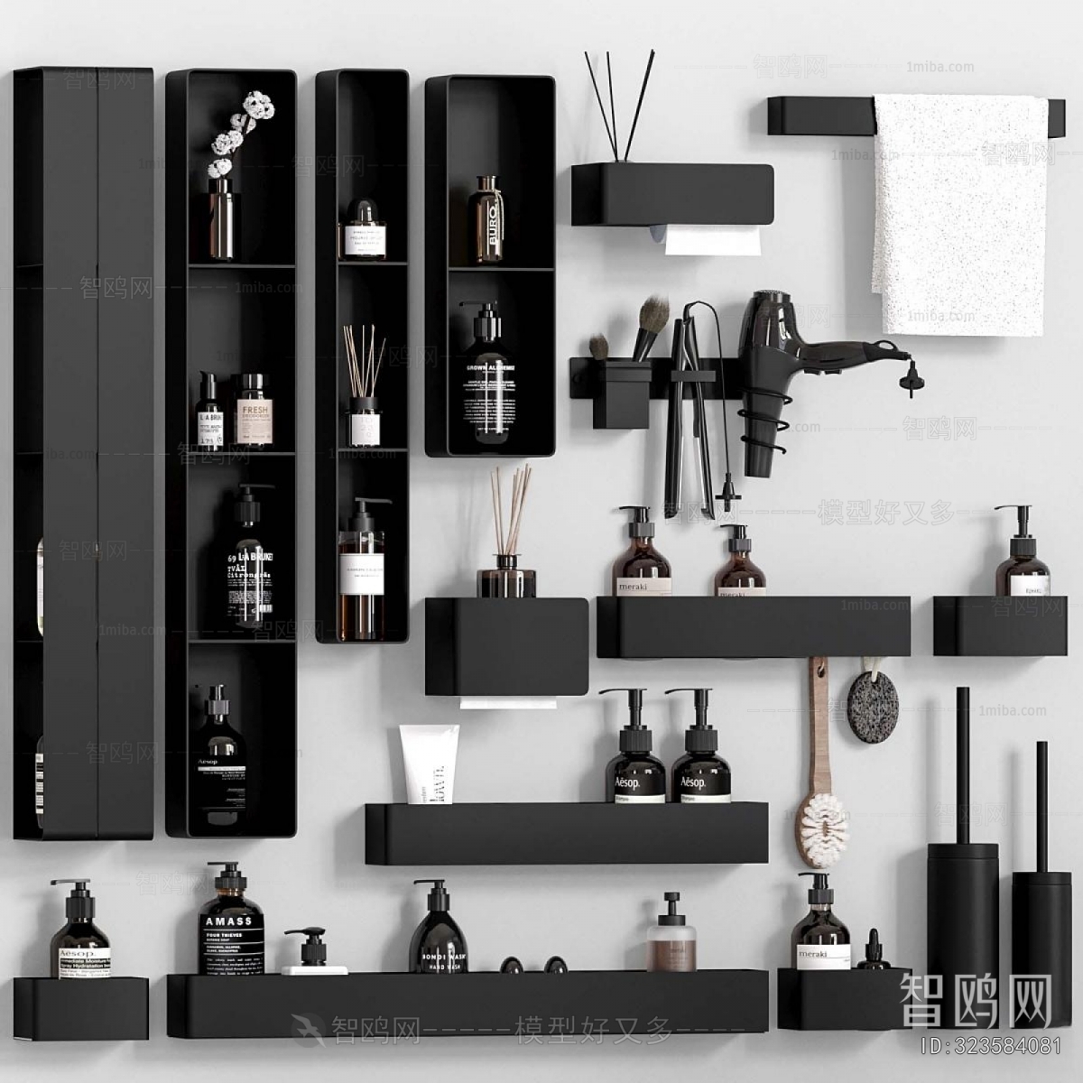 Modern Bathroom Set