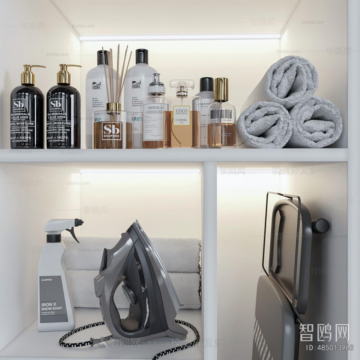 Modern Laundry Cabinet