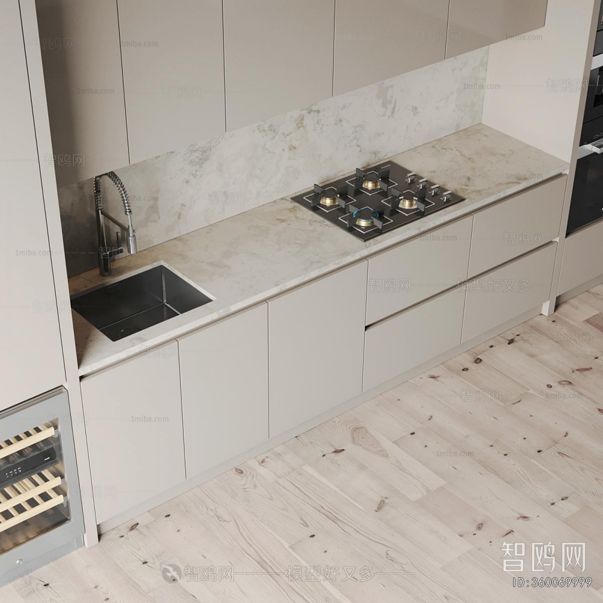Modern Kitchen Cabinet