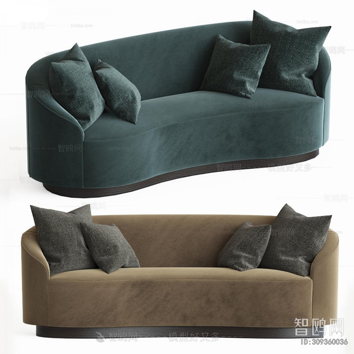 Modern Three-seat Sofa
