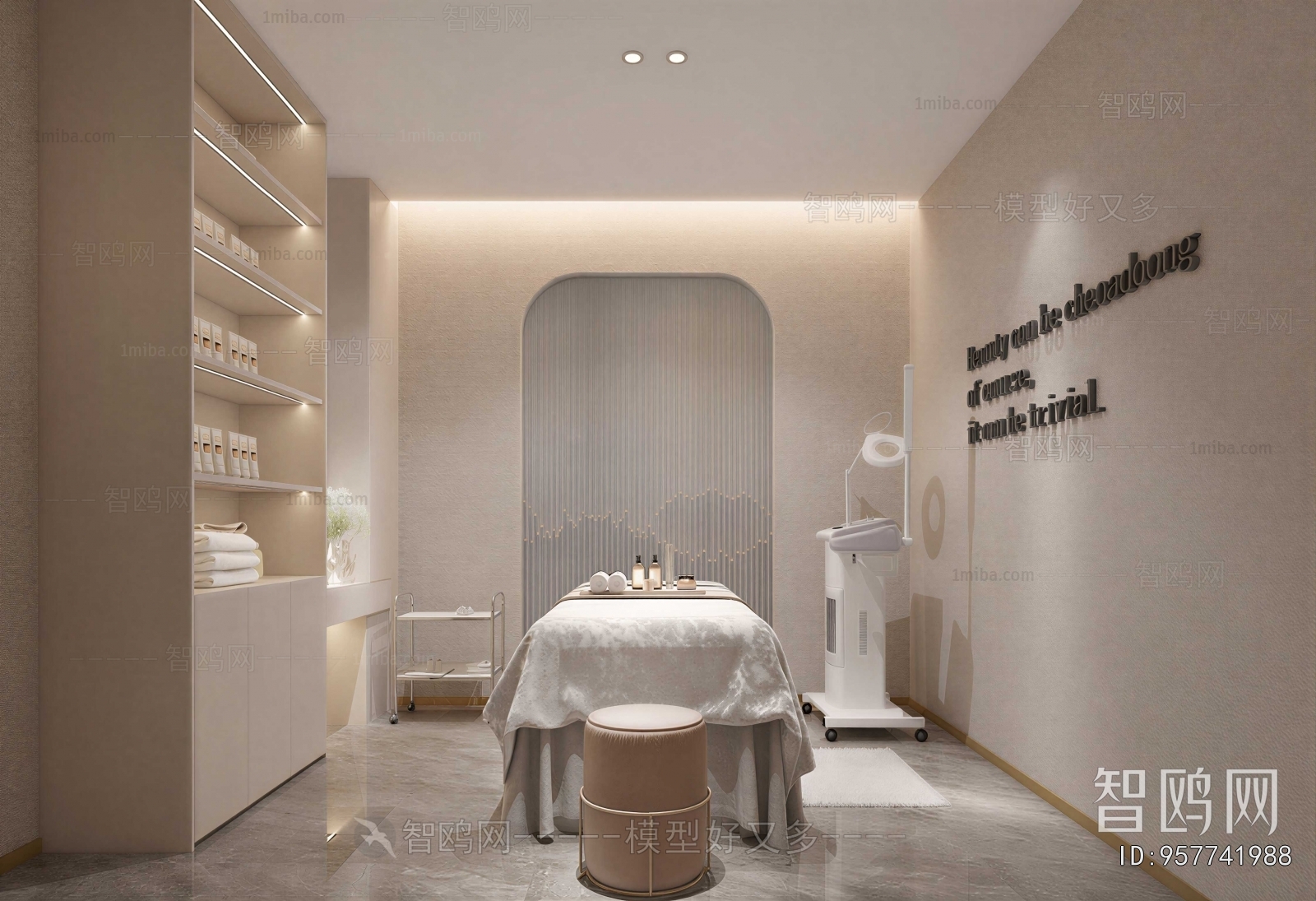Wabi-sabi Style SPA Beauty