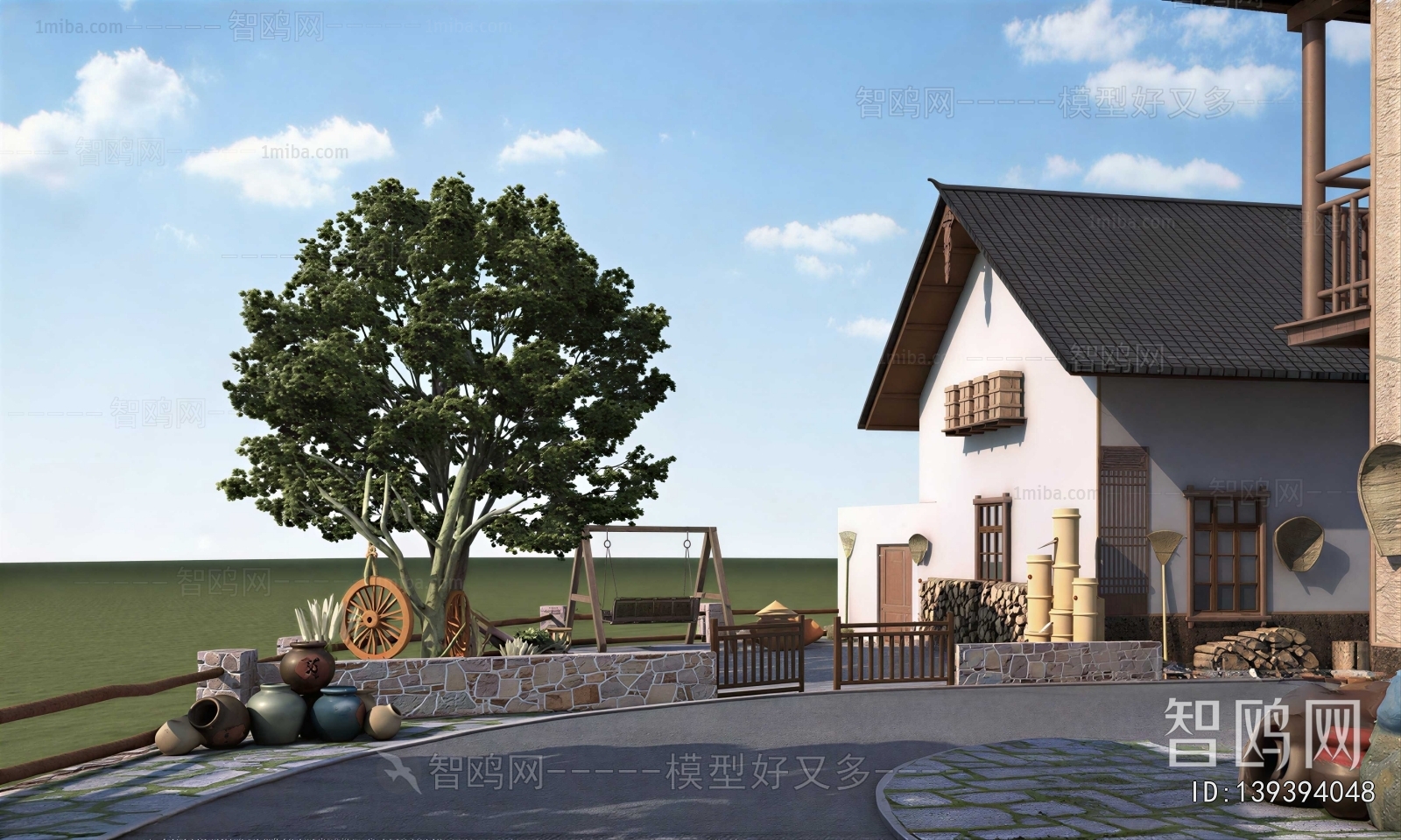 Chinese Style Building Appearance