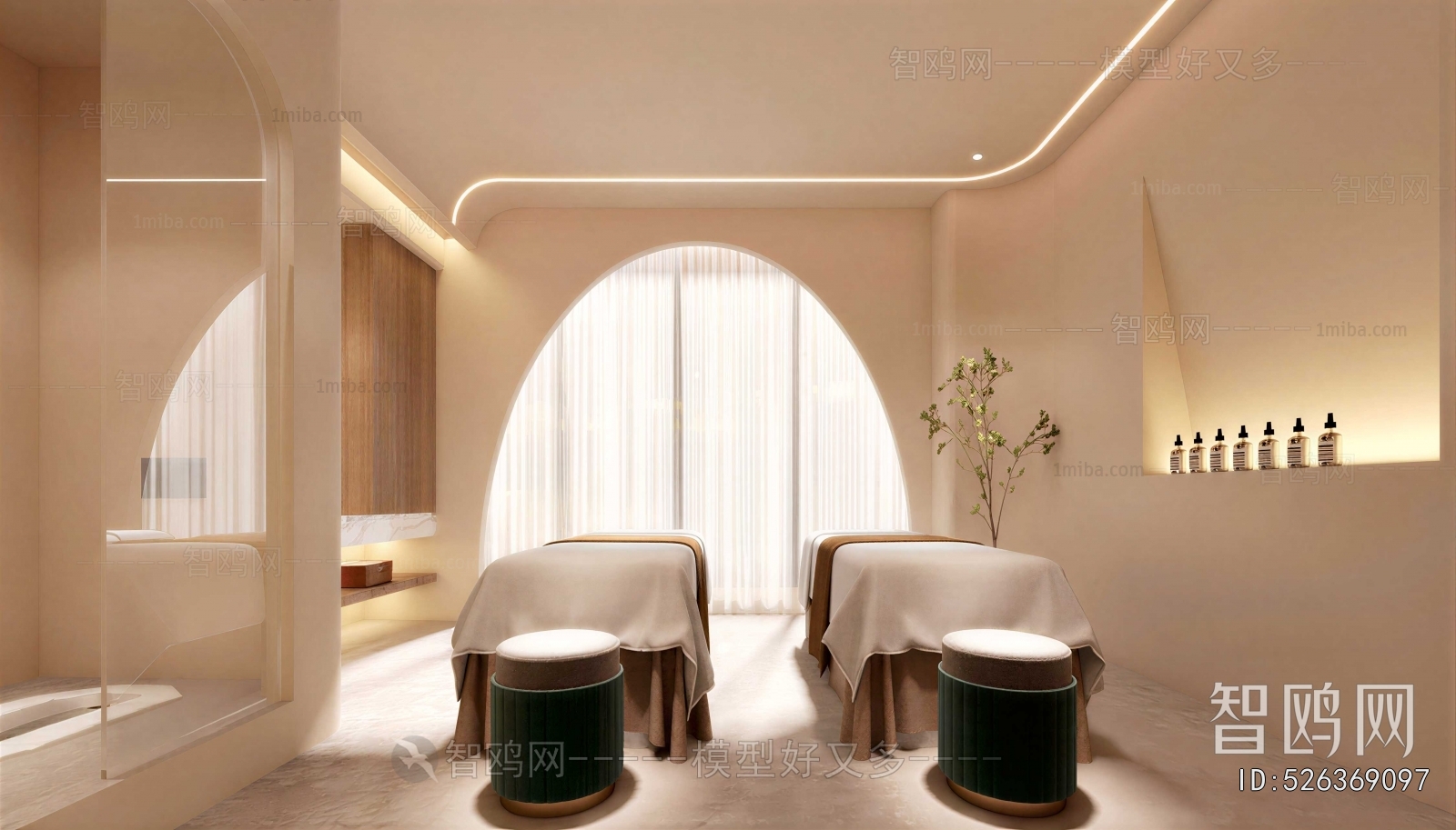 Wabi-sabi Style SPA Beauty