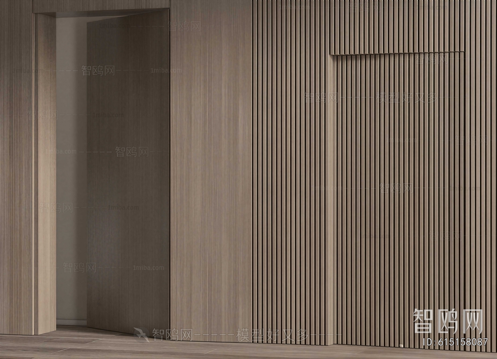 Modern Single Door