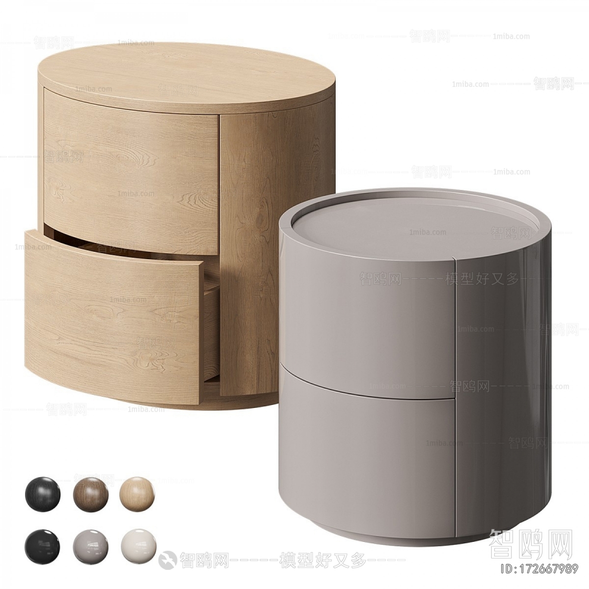 Modern Bedside Cupboard