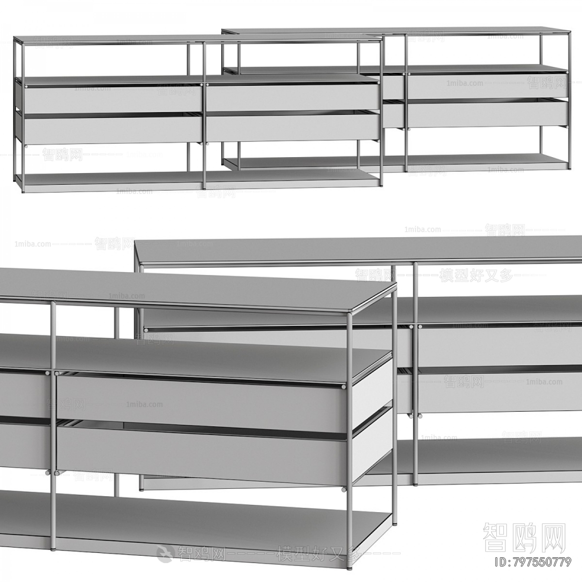 Modern Side Cabinet