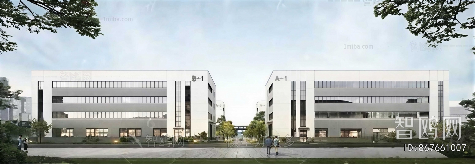 Modern Industrial Building