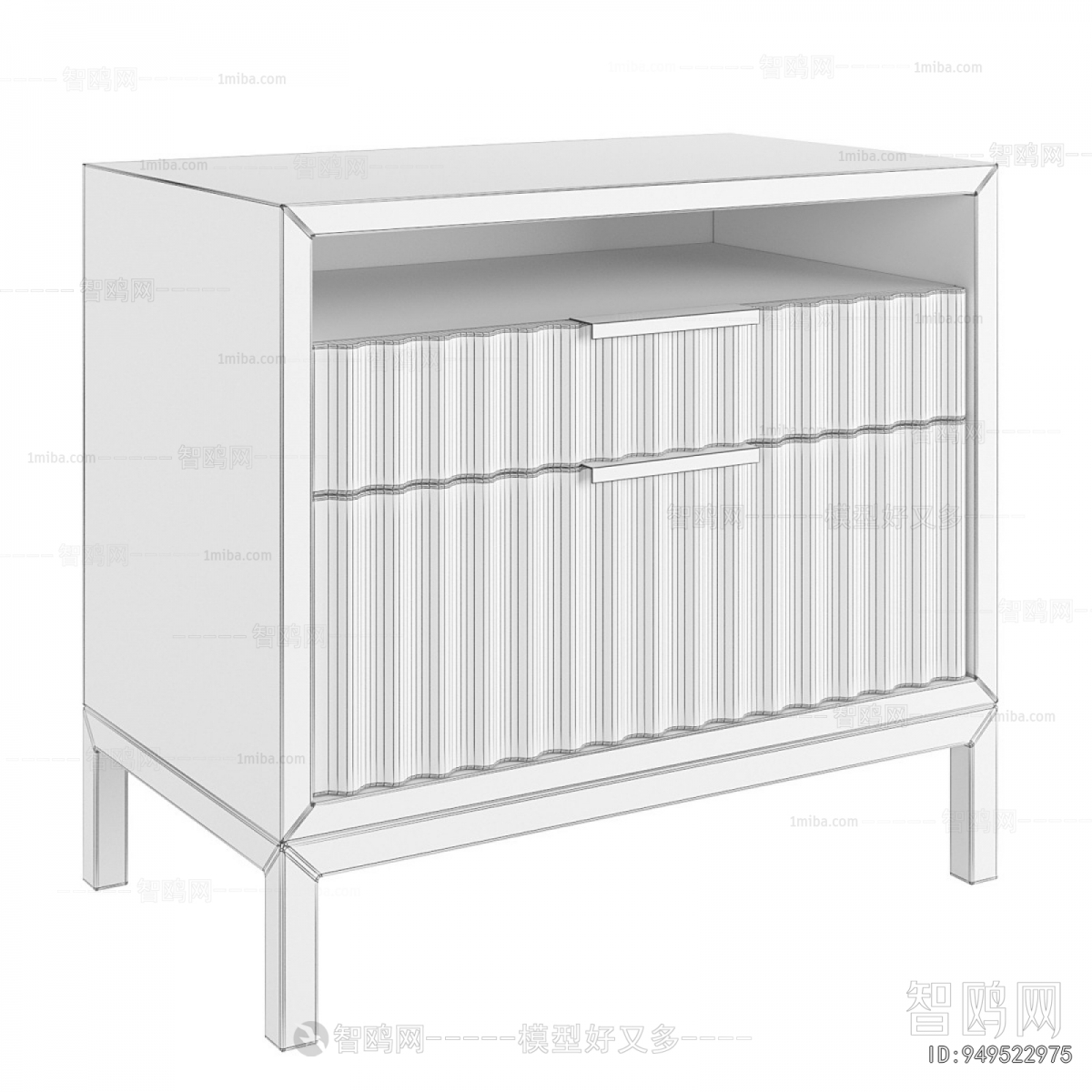 Modern Bedside Cupboard