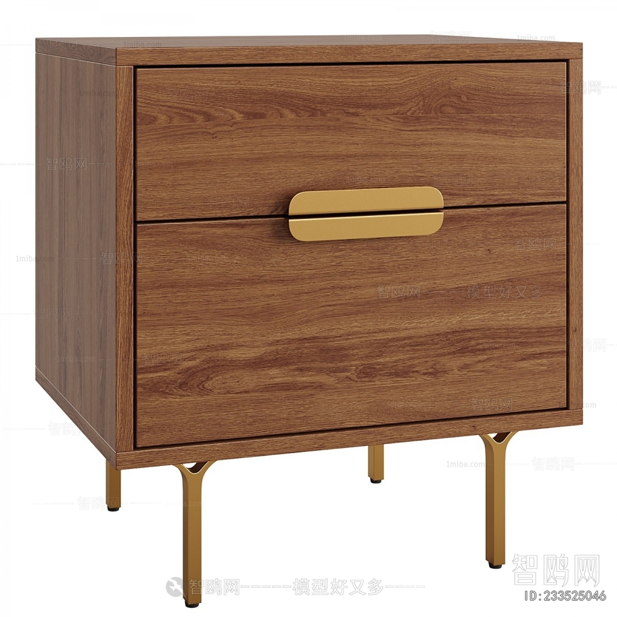 Nordic Style Bedside Cupboard