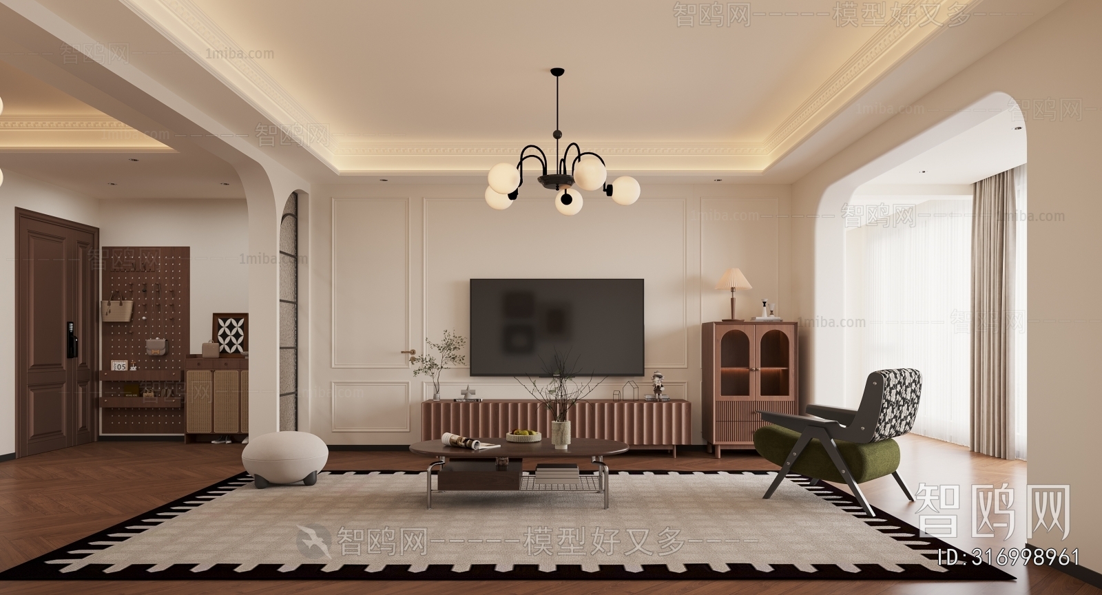French Style A Living Room
