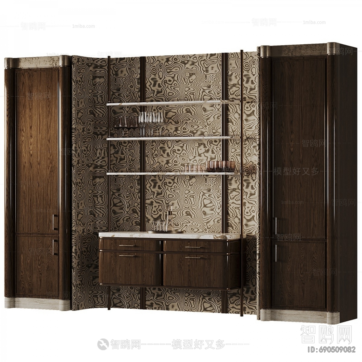Modern Decorative Cabinet