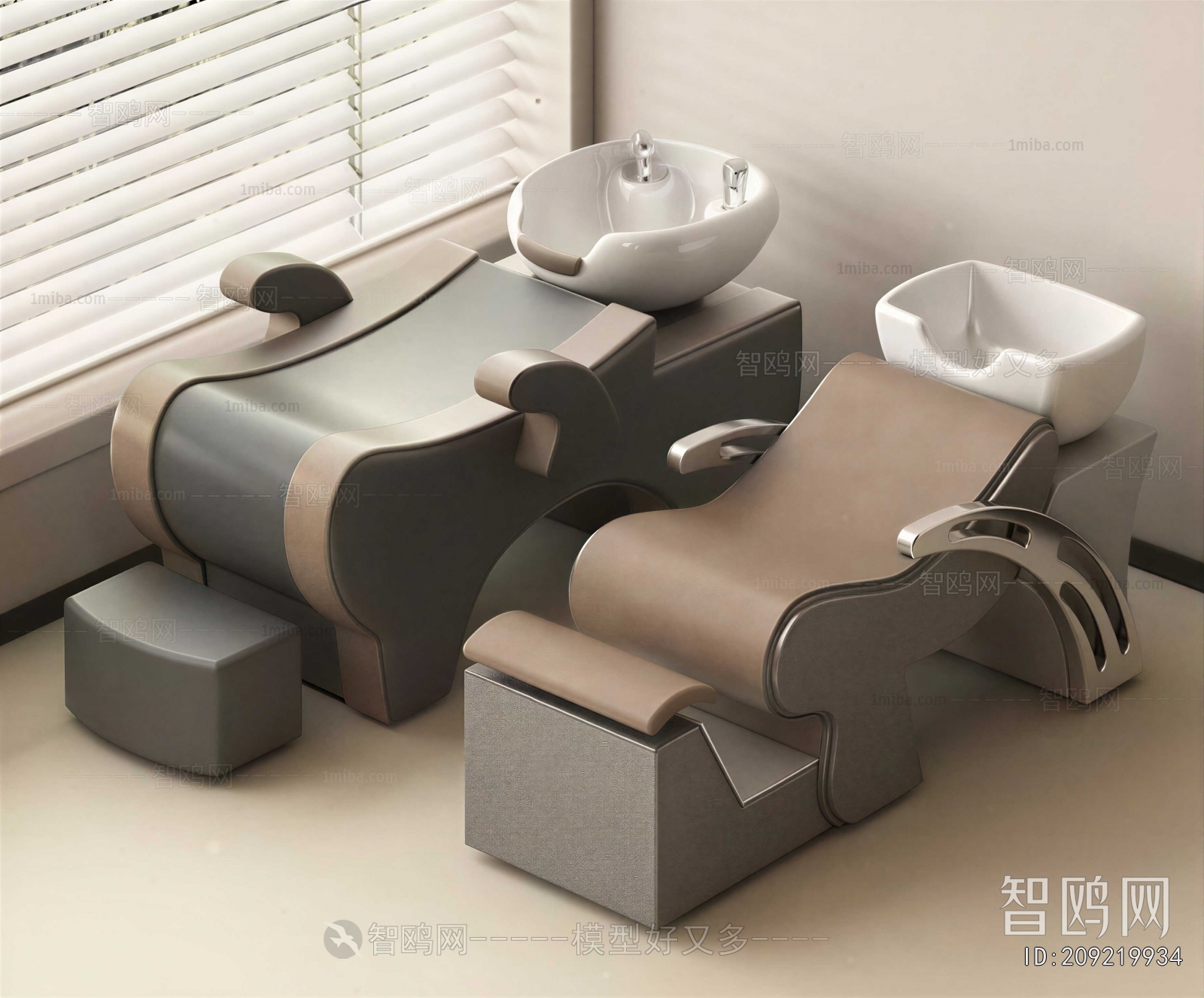 Modern Barber Chair