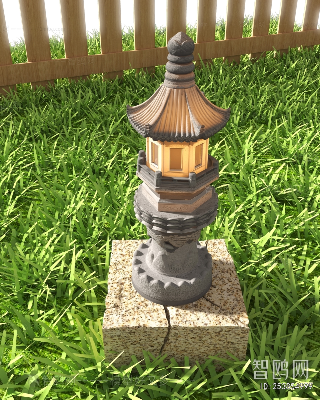 New Chinese Style Outdoor Light