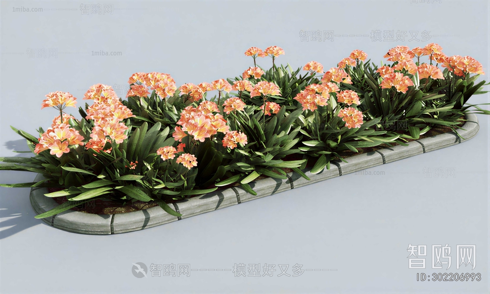 Modern Flowers And Grass