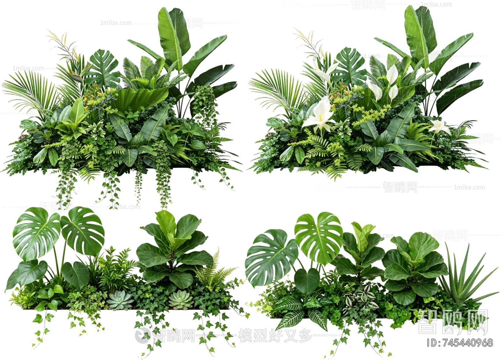 Modern Plant Pile