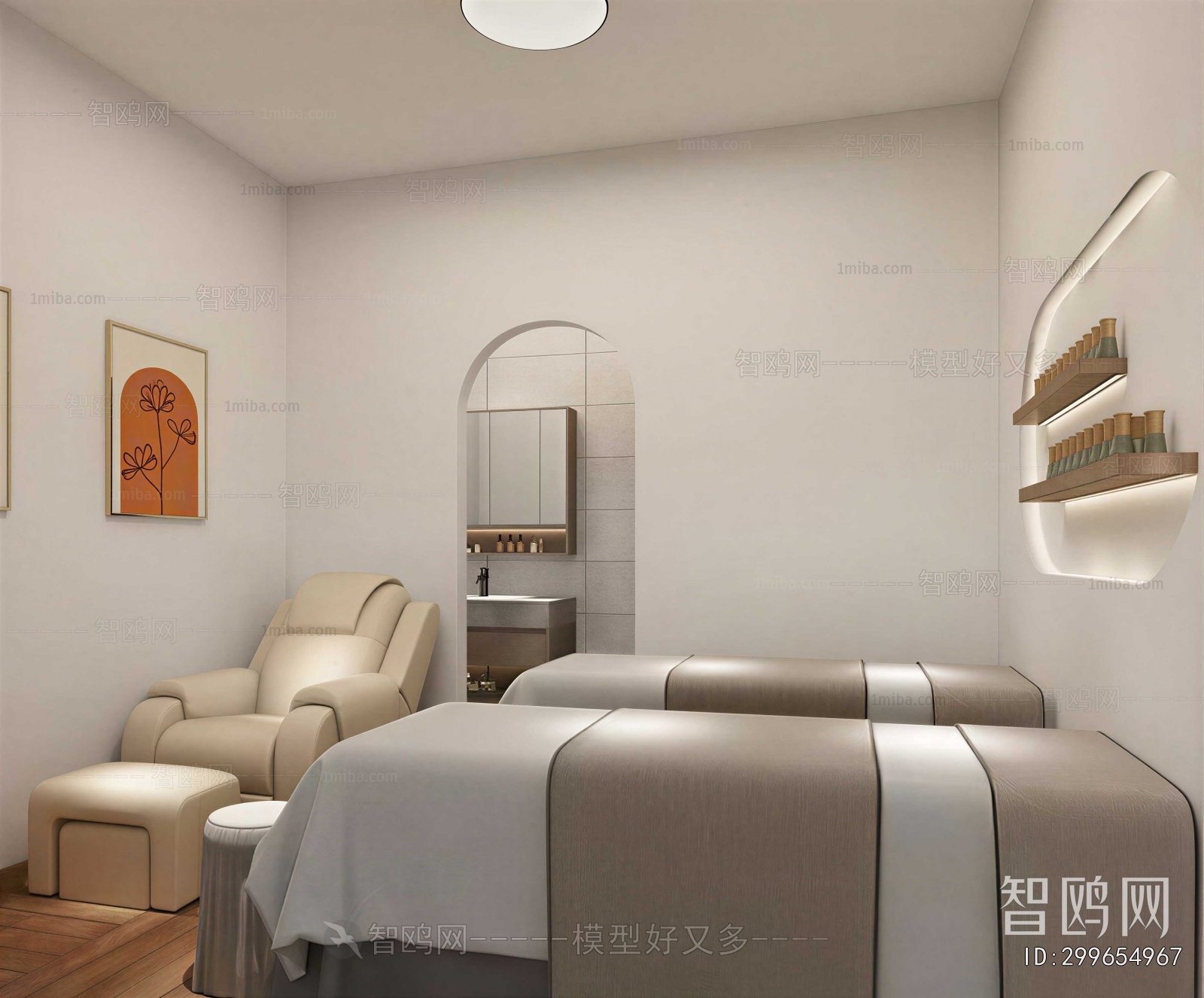 Wabi-sabi Style SPA Beauty