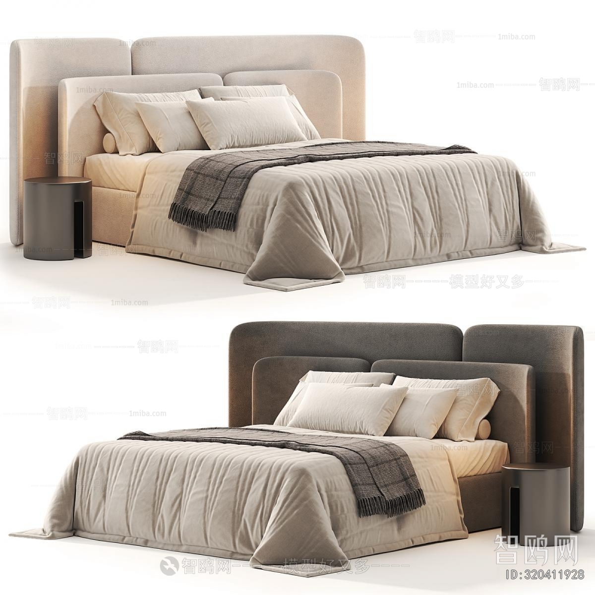 Modern Double Bed